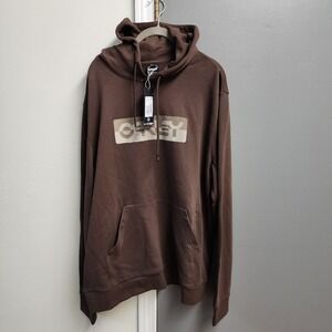 Oakley Duality B1b Pullover Brown Hoodie Men's Size XL NWT